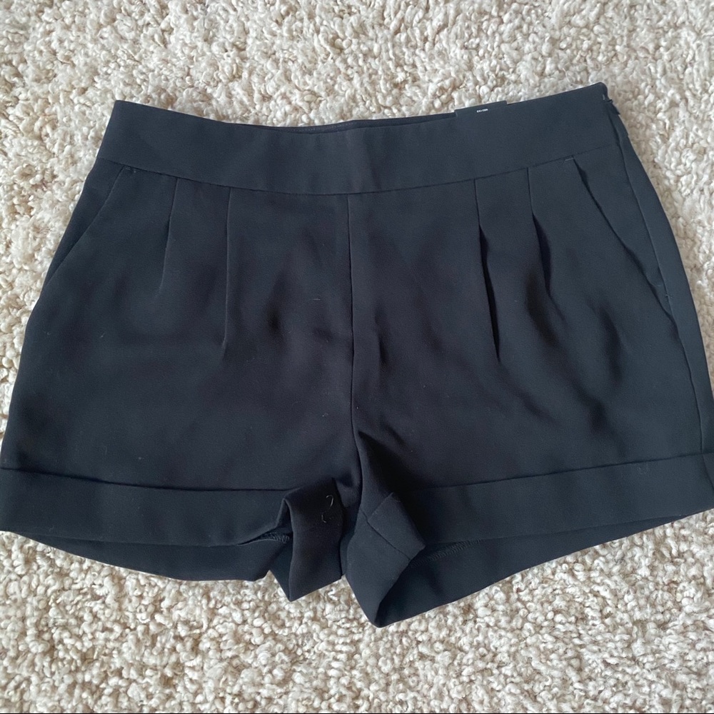 Express Black Shorts Size 0